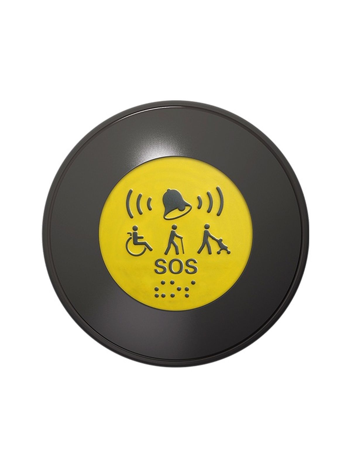 BOTON EMERGENCIA SOS BRAILE INALAMBRICO