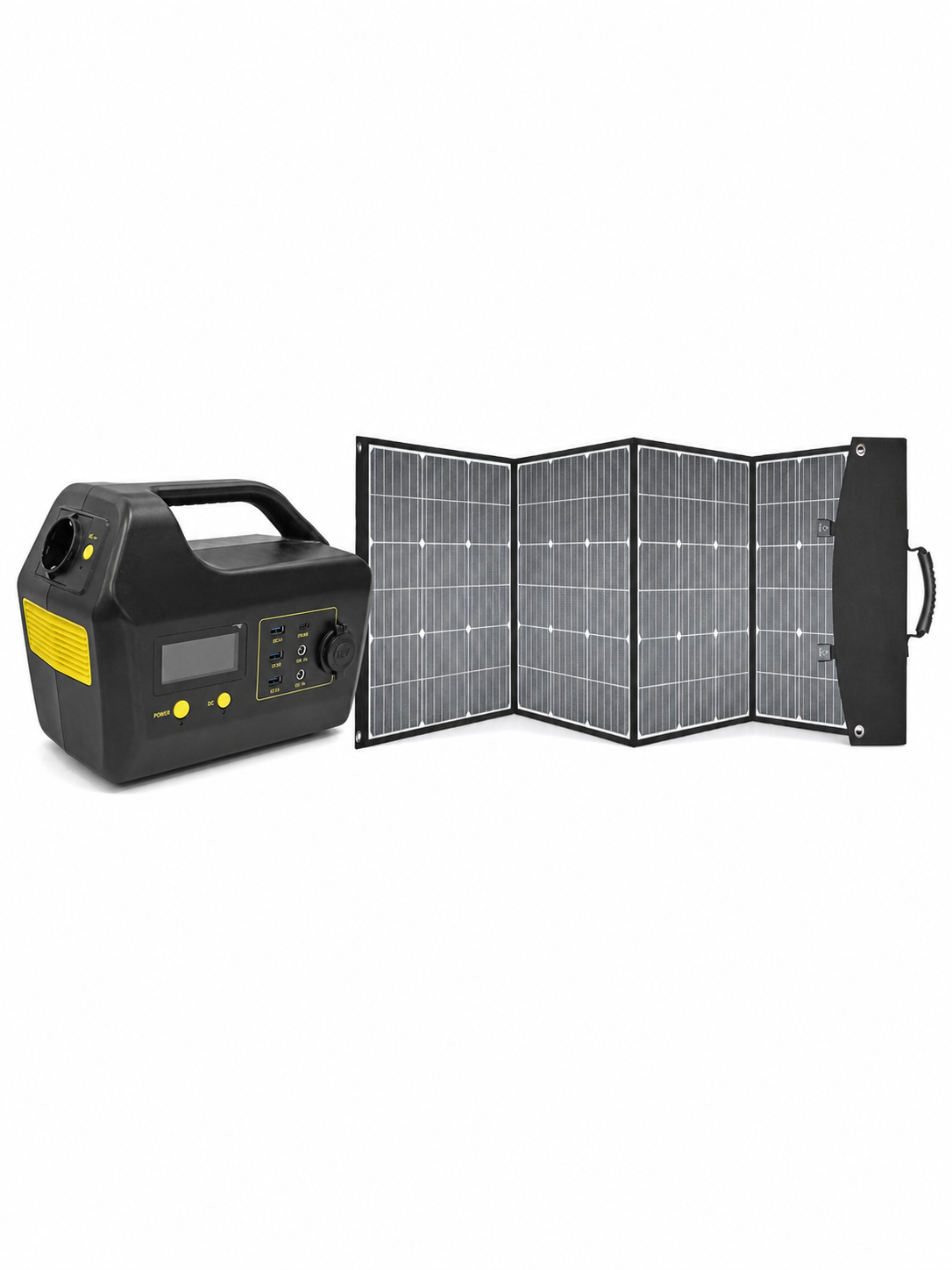 GENERADOR PORTATIL GE300+PANEL SOLAR200W