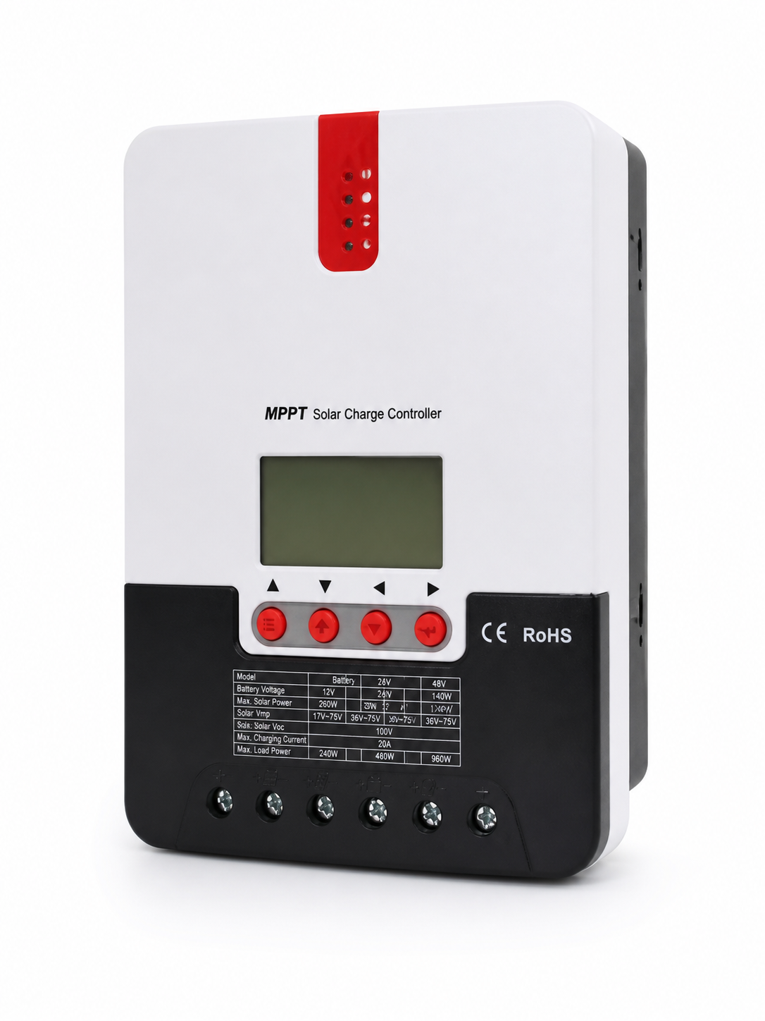 CONTROLADOR DE CARGA SOLAR MMPT 20A