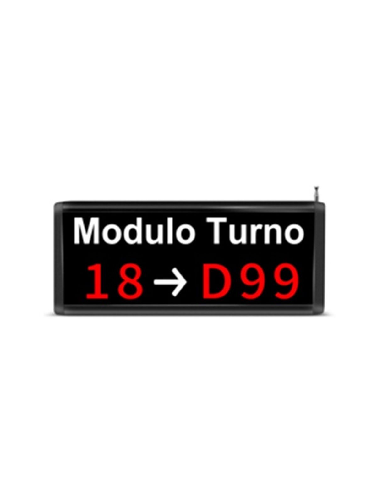 VISOR SU TURNO MODULO-TURNO INALAMBRICO